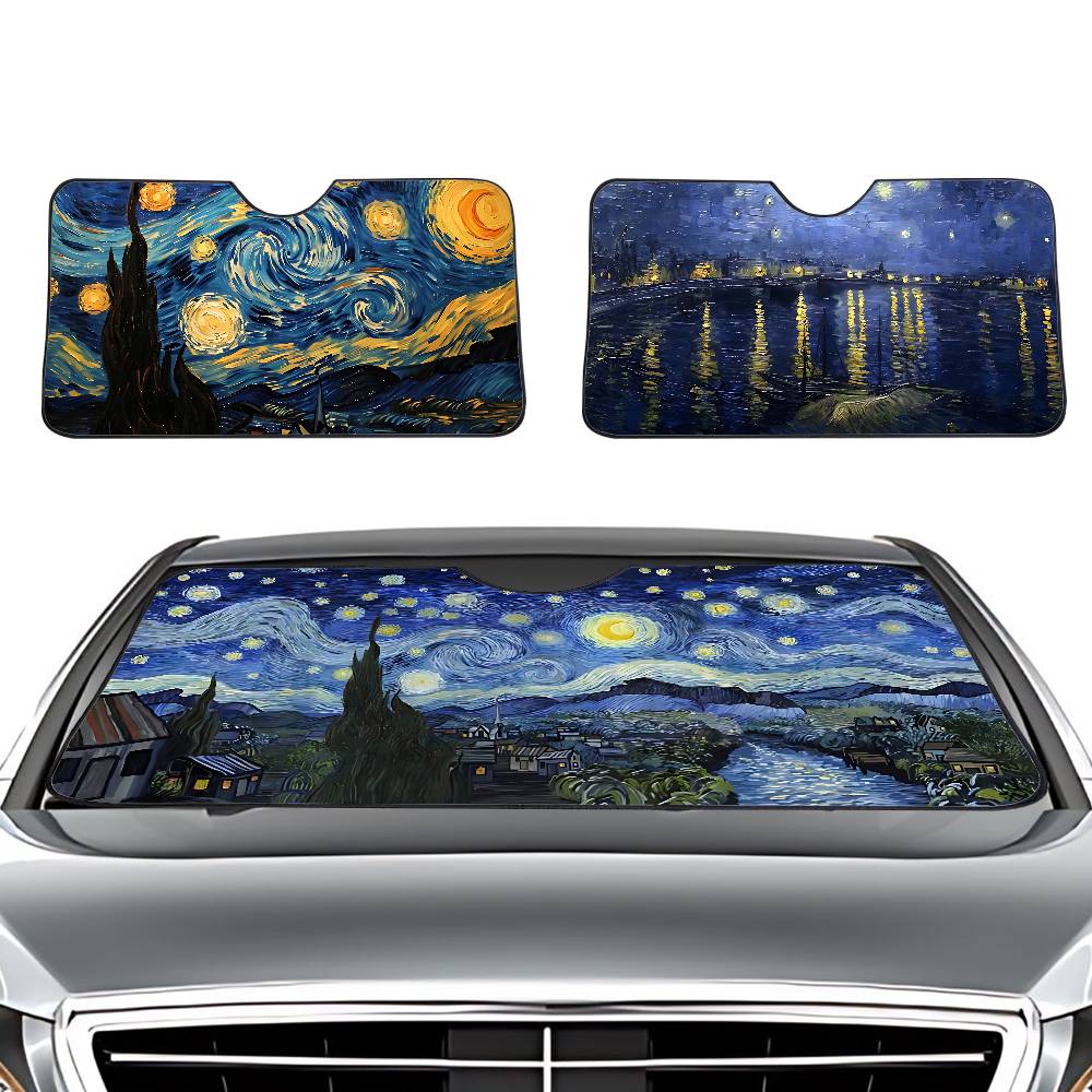Car Accessories Window - Nuit étoilée v-van g-gogh pare-soleil de