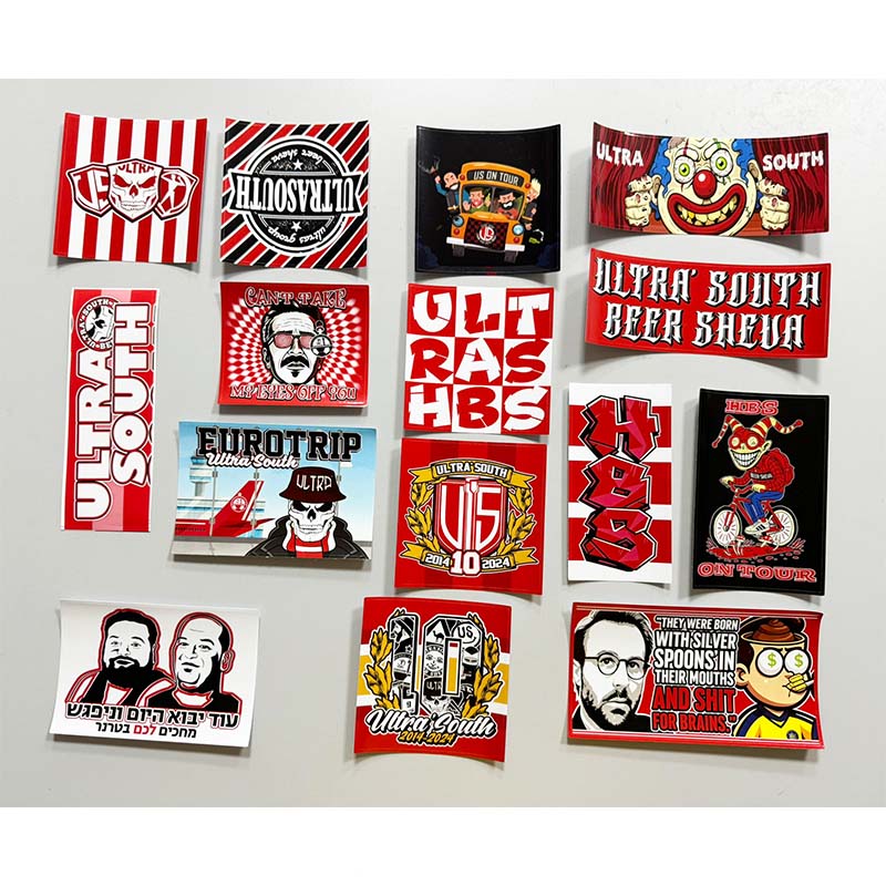 Car Accessories Window - 15 types d'autocollants Hapoel Beer Sheva