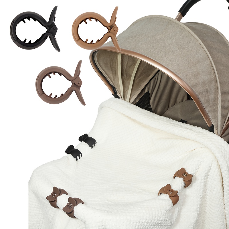 Car Accessories For Baby - 2 pinces crocodiles pour poussette, crochets