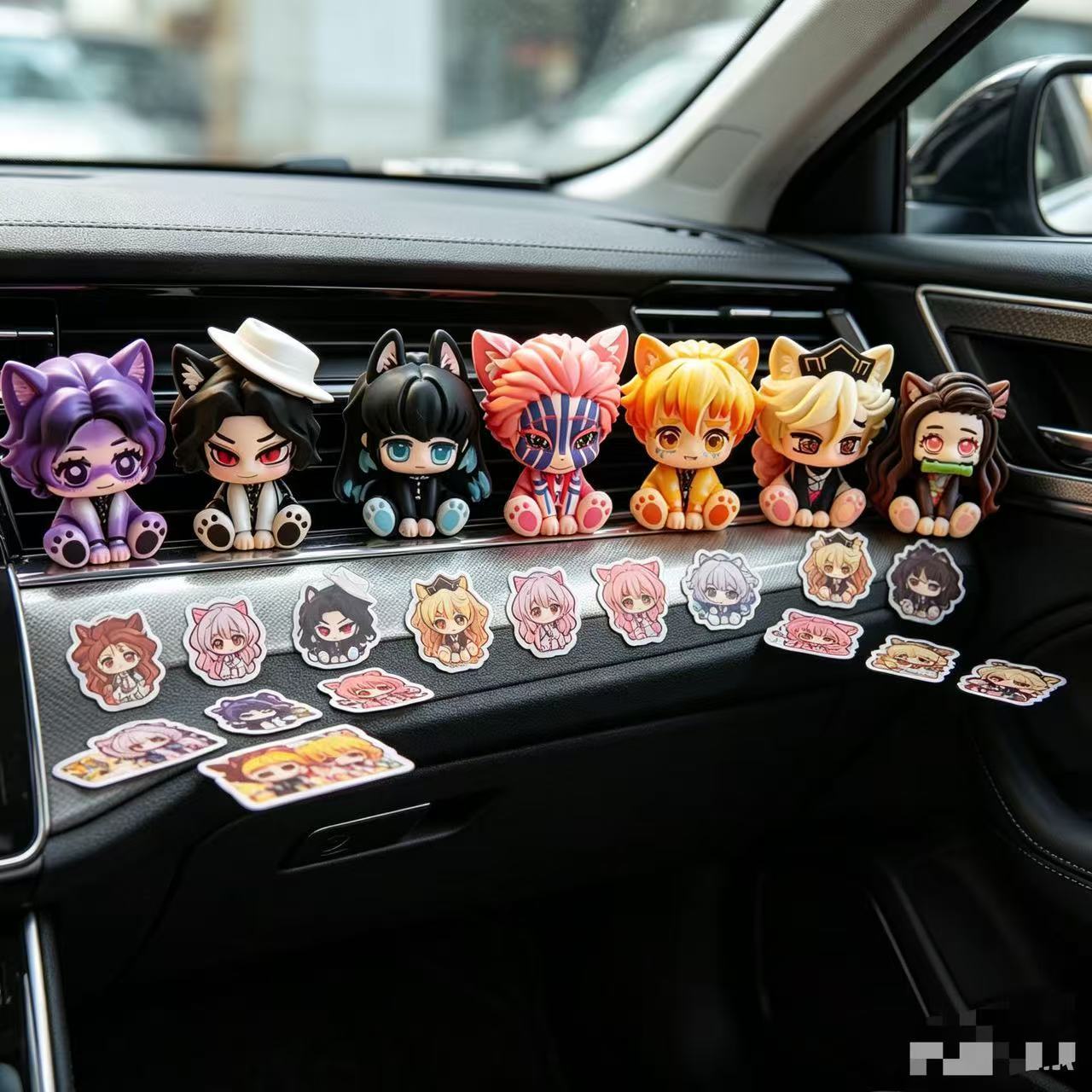 Car Accessories For Decoration - Figurine Chibi Mignonne Demon Slayer pour