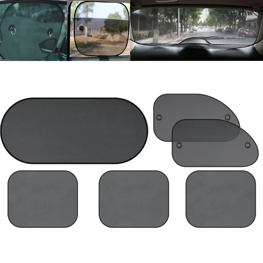 Car Accessories Window - 1 Ensemble de pare-soleil noirs en