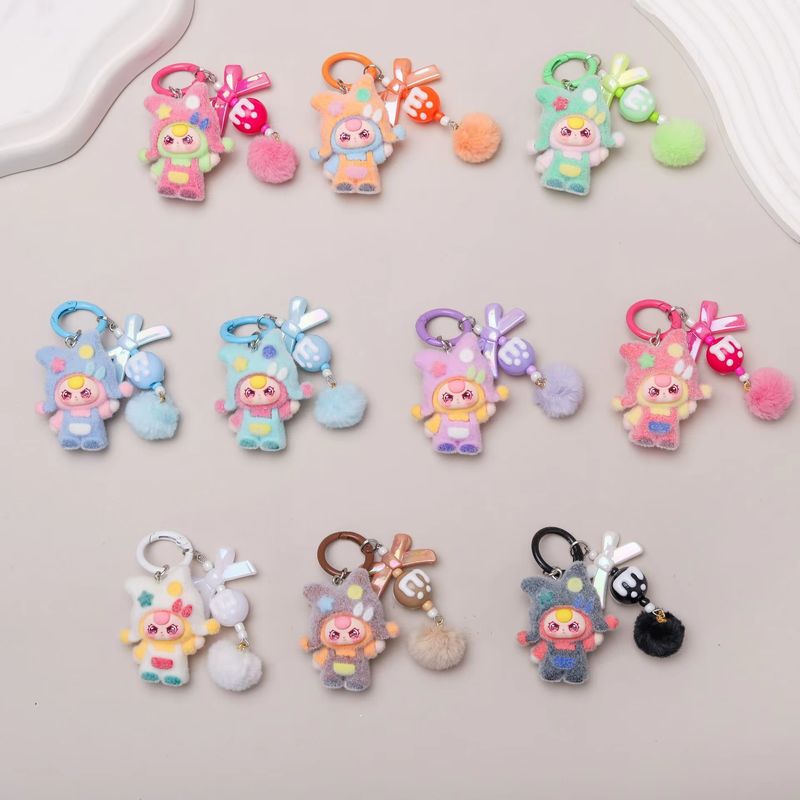 Car Accessories For Baby - 10 pièces Porte-clés en peluche dessin