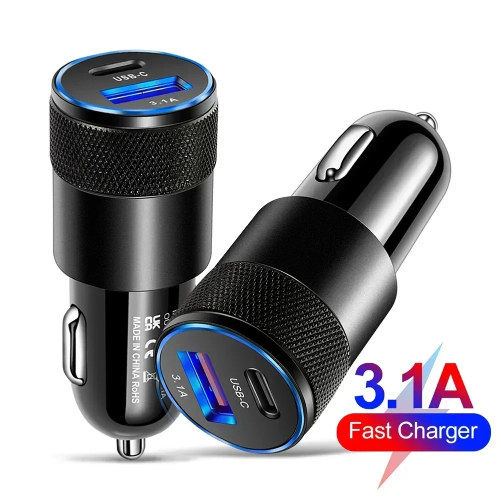 Car Accessories Quick Delivery - Chargeur de voiture USB 65W Quick-Charge