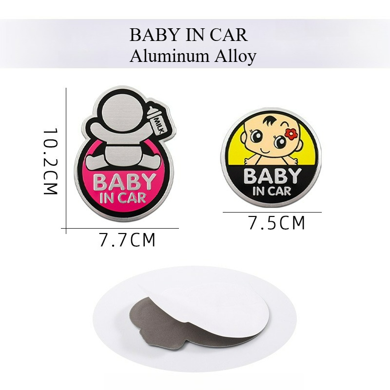 Autocollants de voiture en all - Car Accessories For Baby avis et prix