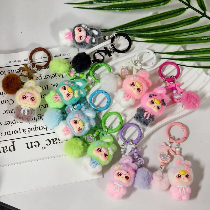 10 pièces Porte-clés en peluch - Car Accessories For Baby avis et prix