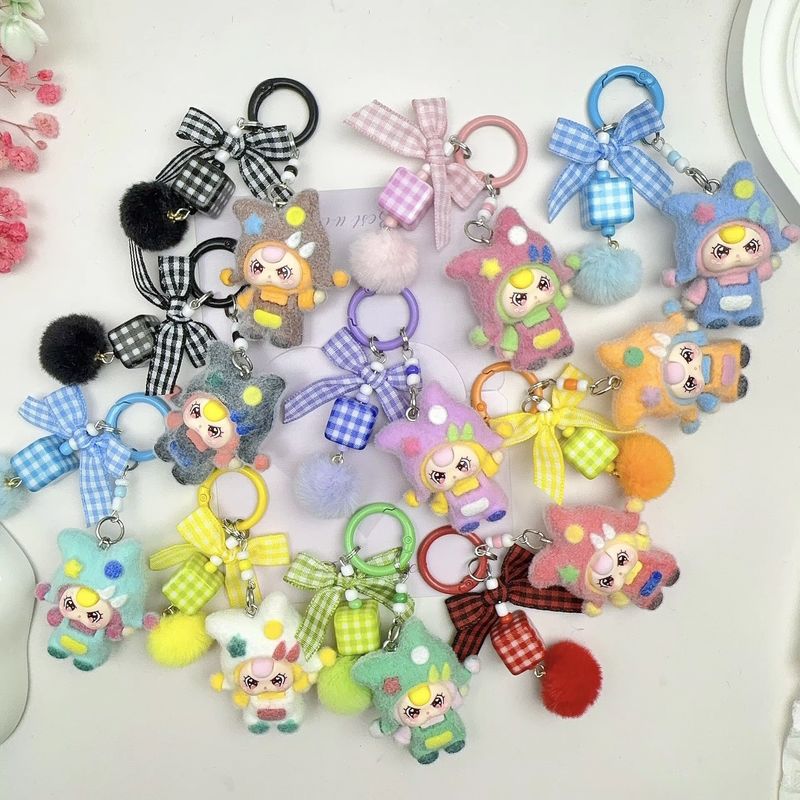 10 pièces Porte-clés en peluch - Car Accessories For Baby avis et prix