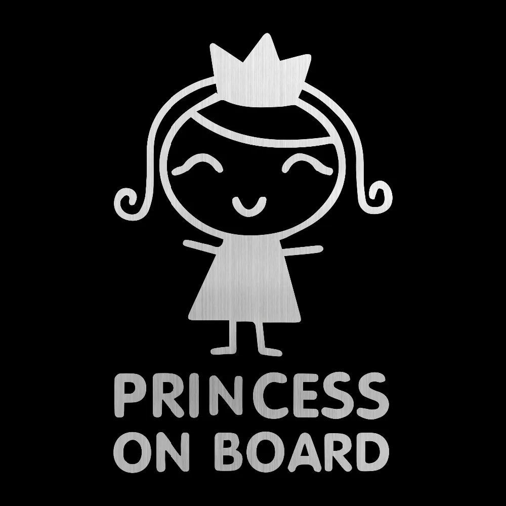Autocollants de voiture prince - Car Accessories For Baby avis et prix