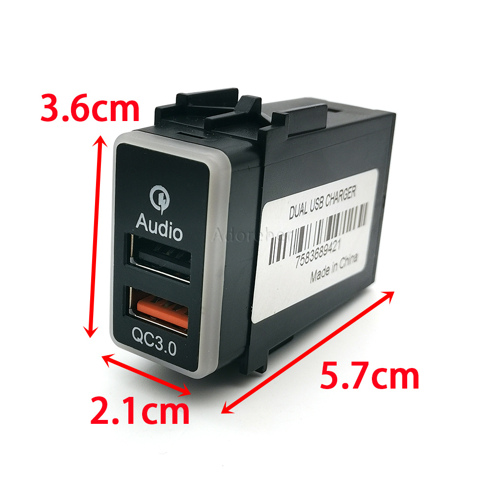 Adaptateur d'entrée USB QC3.0  - Car Accessories Nissan Xtrail avis et prix
