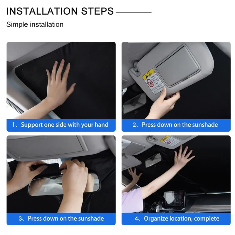 Pare-soleil de pare-brise avan - Car Accessories Nissan Xtrail avis et prix