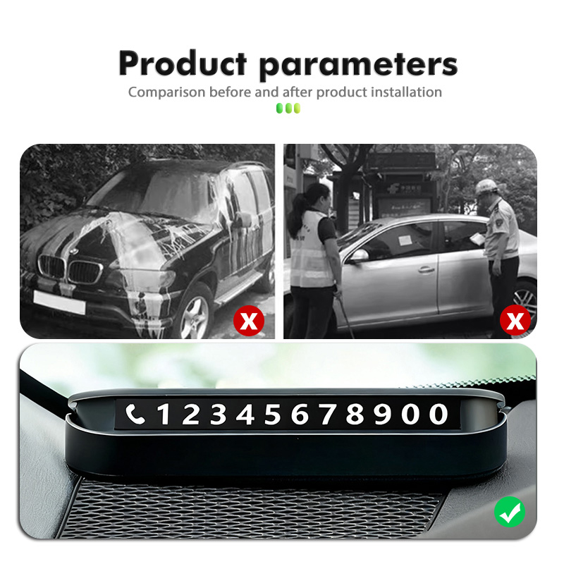 Carte de stationnement tempora - Car Accessories Xuv 300 avis et prix