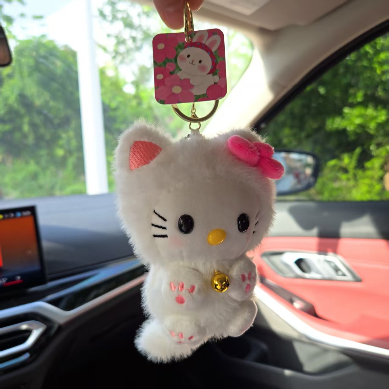 Pendentif chat HelloKitty Kawa - Car Accessories For Decoration avis et prix